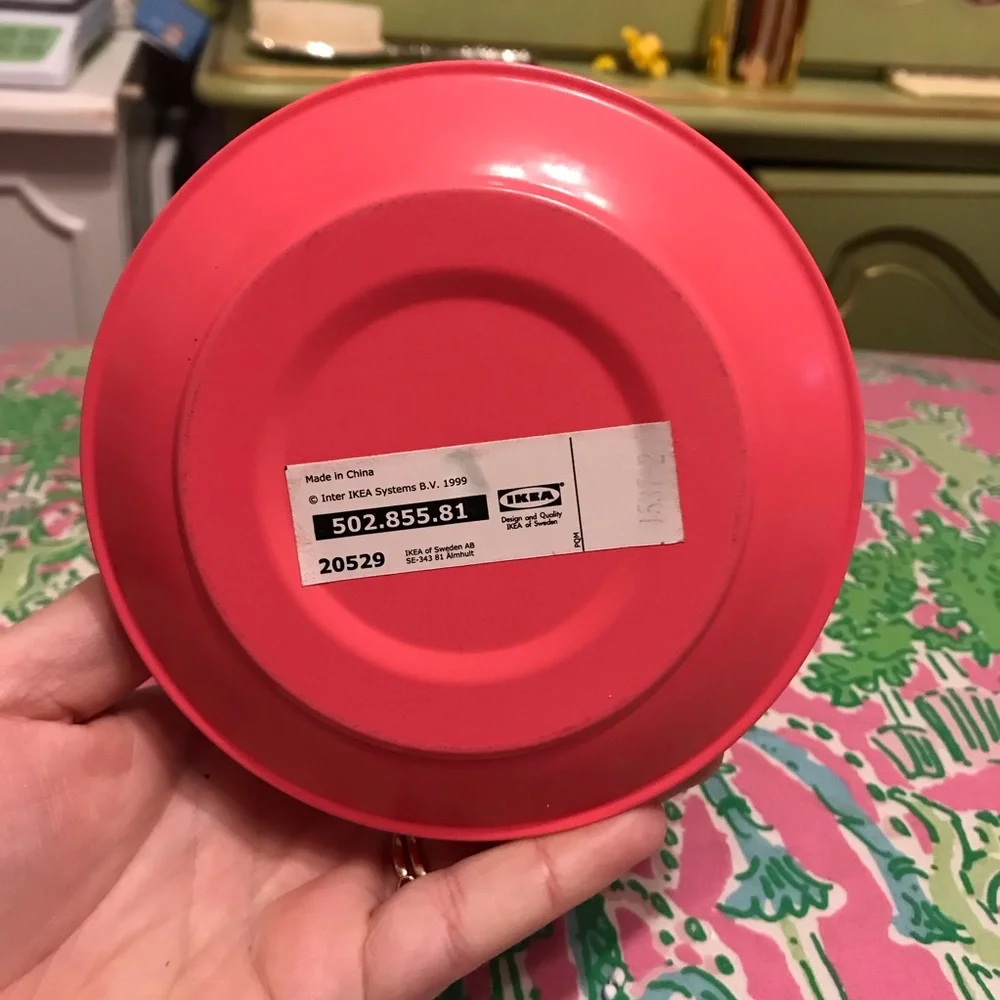 IKEA Pink Lantern with Star Accent